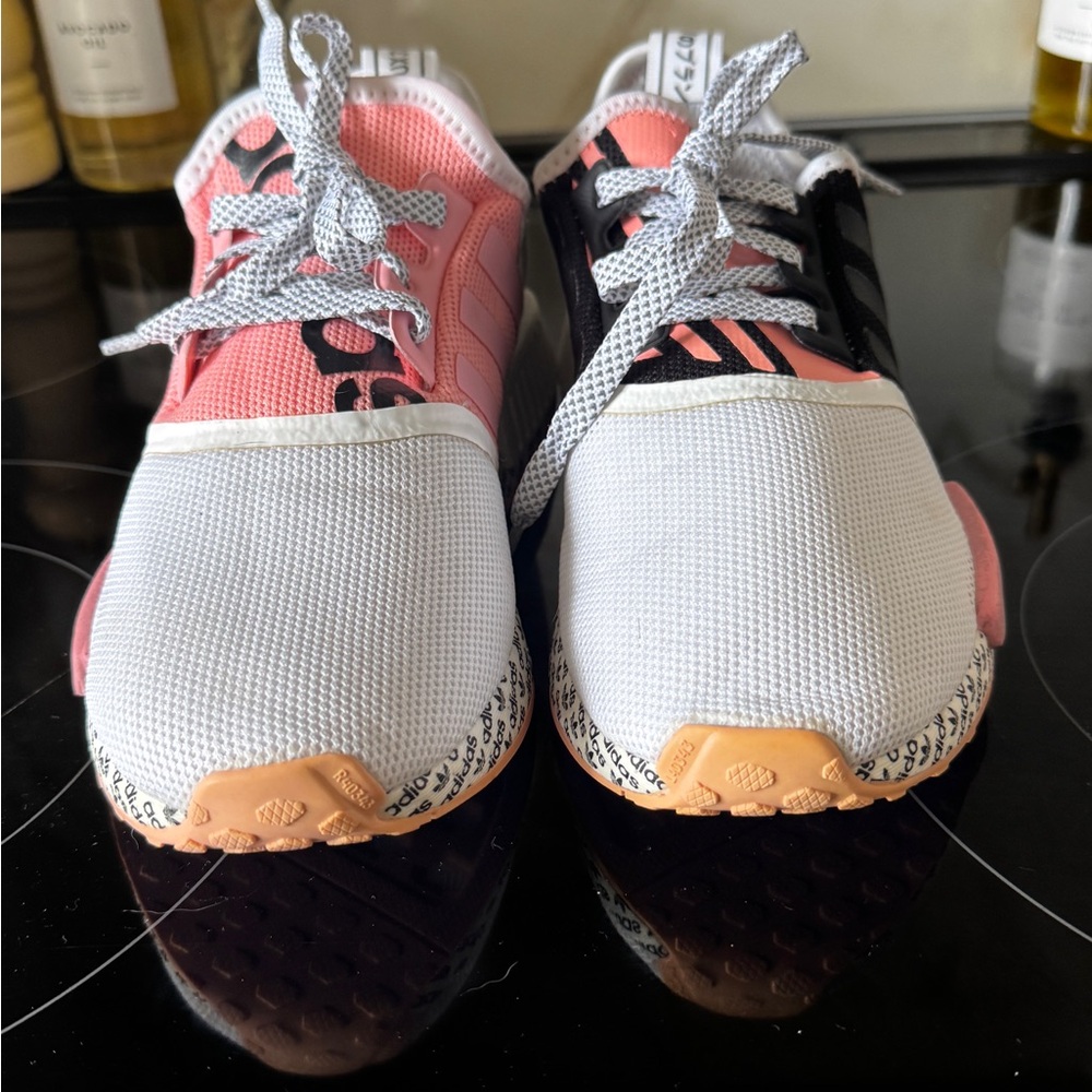 adidas Pink and Black NMD R1 Women's Sneaker
